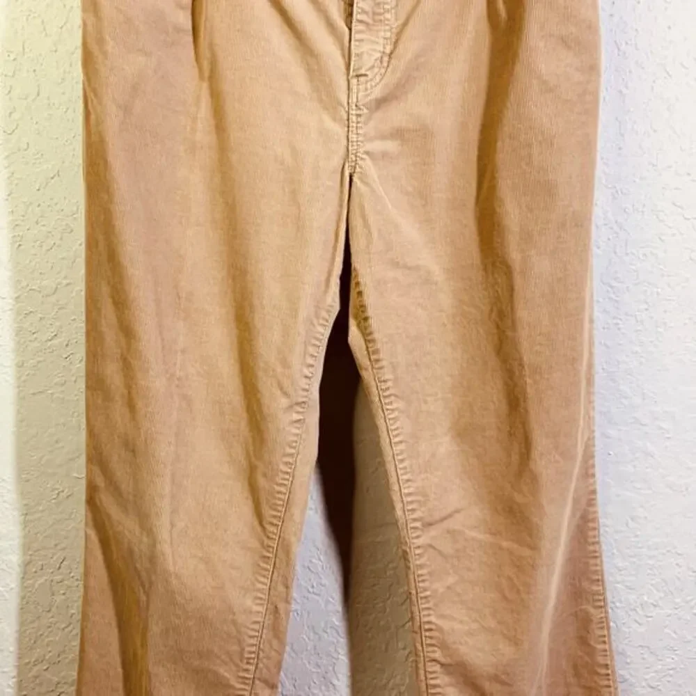 LAUREN JEANS CO Ralph Lauren Jeans Pants Vintage Corduroy Tan Khaki Straight Leg